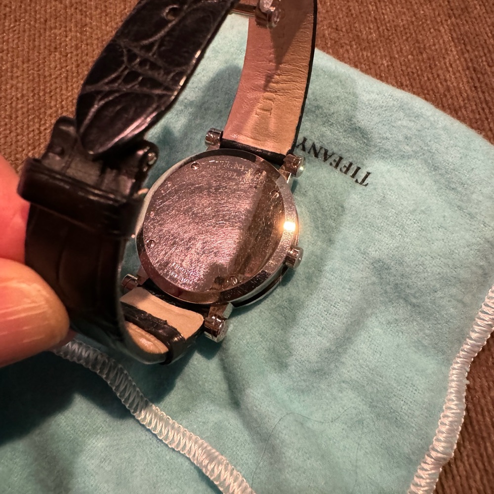 Tiffany & Co Atlas watch 18k white gold with diamonds - Picture 13 of 16